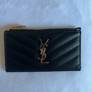 CASSANDRE MATELASSÉ ZIPPED FRAGMENTS CARD CASE